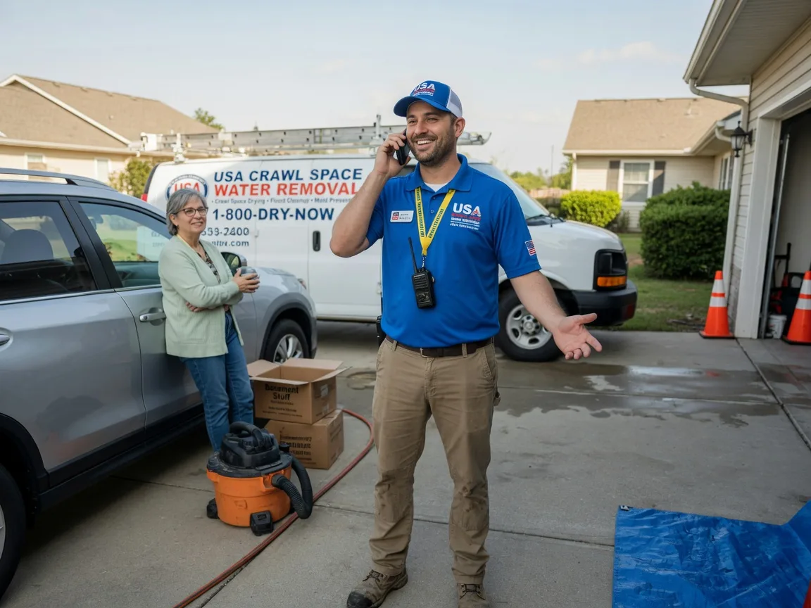 Crawl Space Water Removal Bellmont, IL FAQs